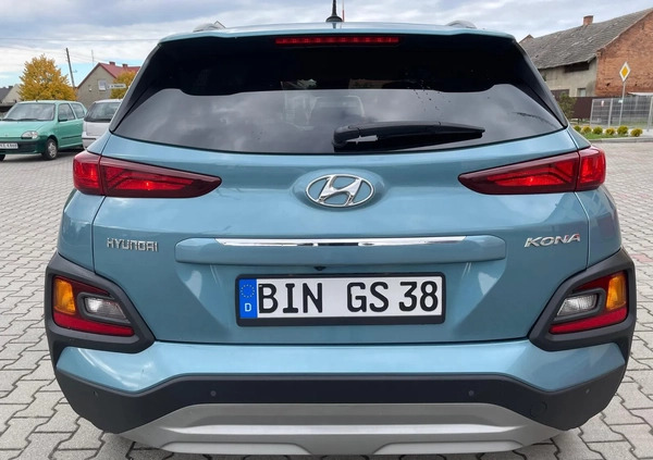 Hyundai Kona cena 68000 przebieg: 15000, rok produkcji 2018 z Kutno małe 106